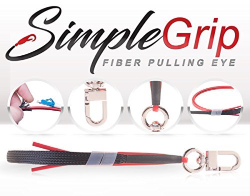 Fcd   Simplegrip Fiber Pulling Eye Hook | Easy As 1 2 3 Fiber Cable Pulling Eye Hook For Duplex And Simplex Fiber Cables